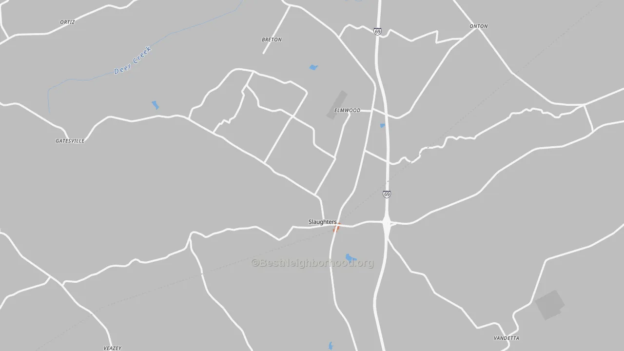 Bike Grade map of 42456, KY
