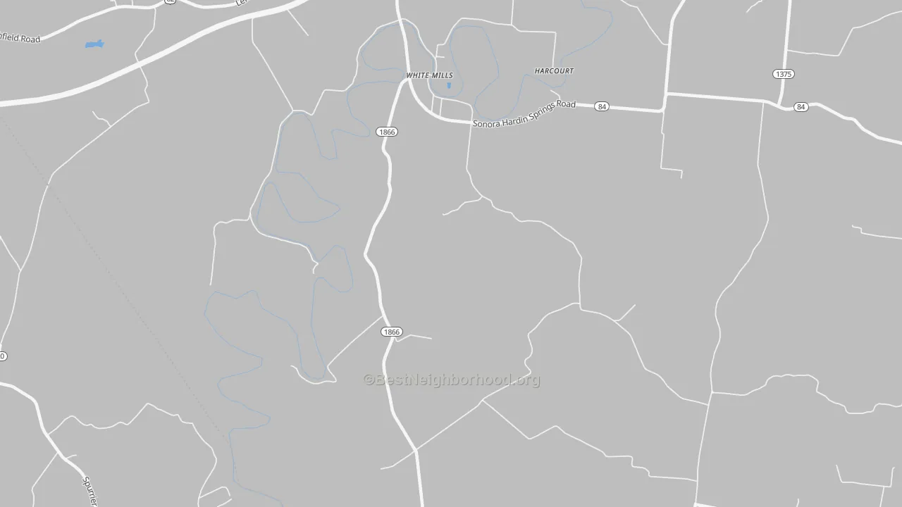 Bike Grade map of 42788, KY