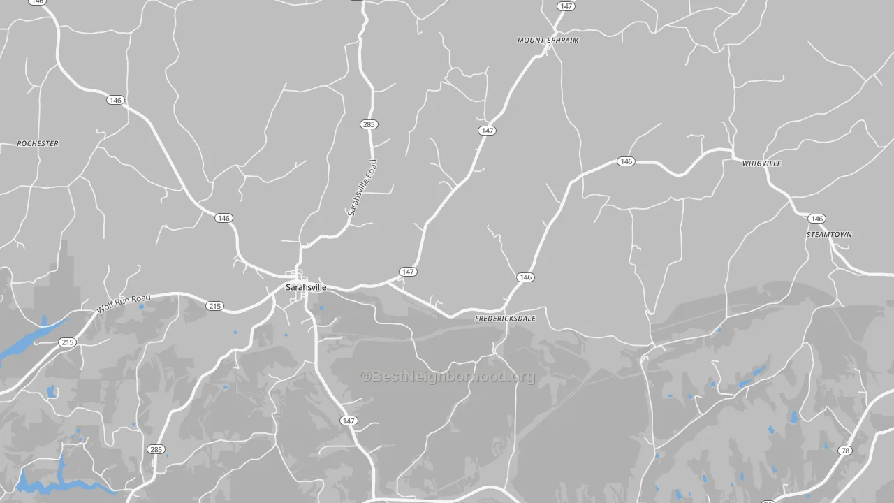 Bike Grade map of 43779, OH