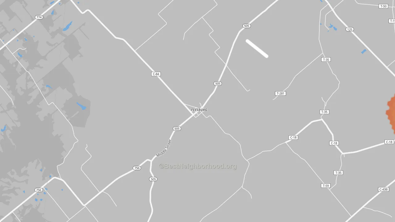 Bike Grade map of 45119, OH