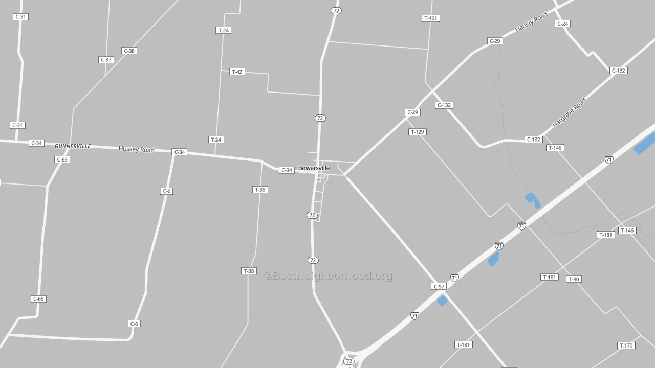 Bike Grade map of 45307, OH