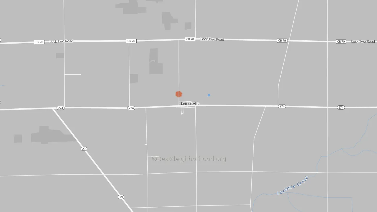 Bike Grade map of 45336, OH