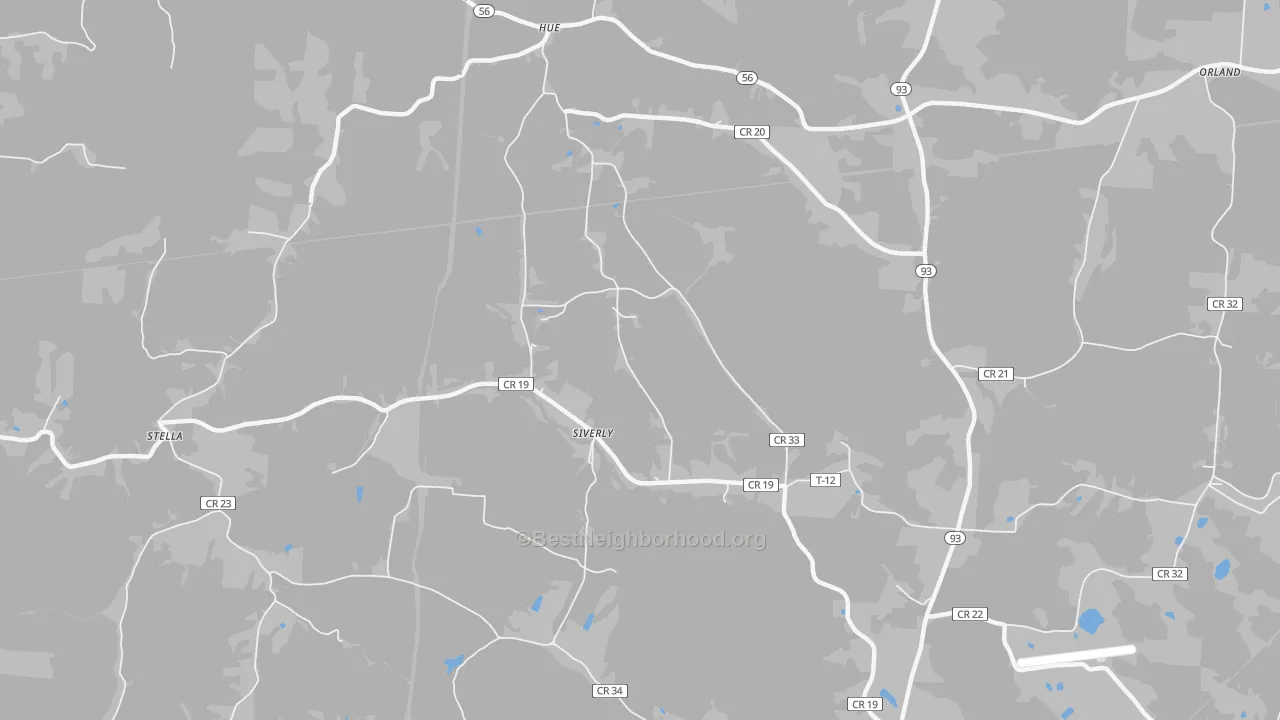 Bike Grade map of 45622, OH