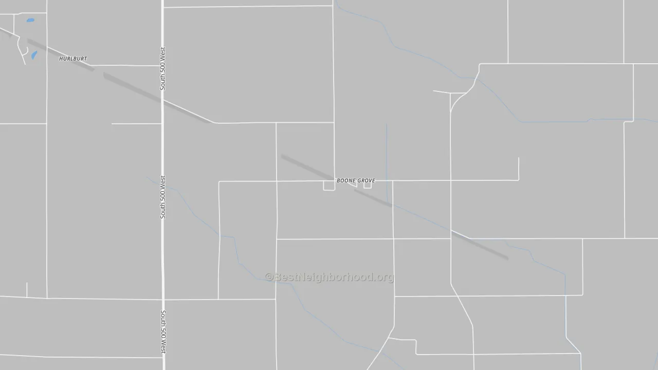 Bike Grade map of 46302, IN