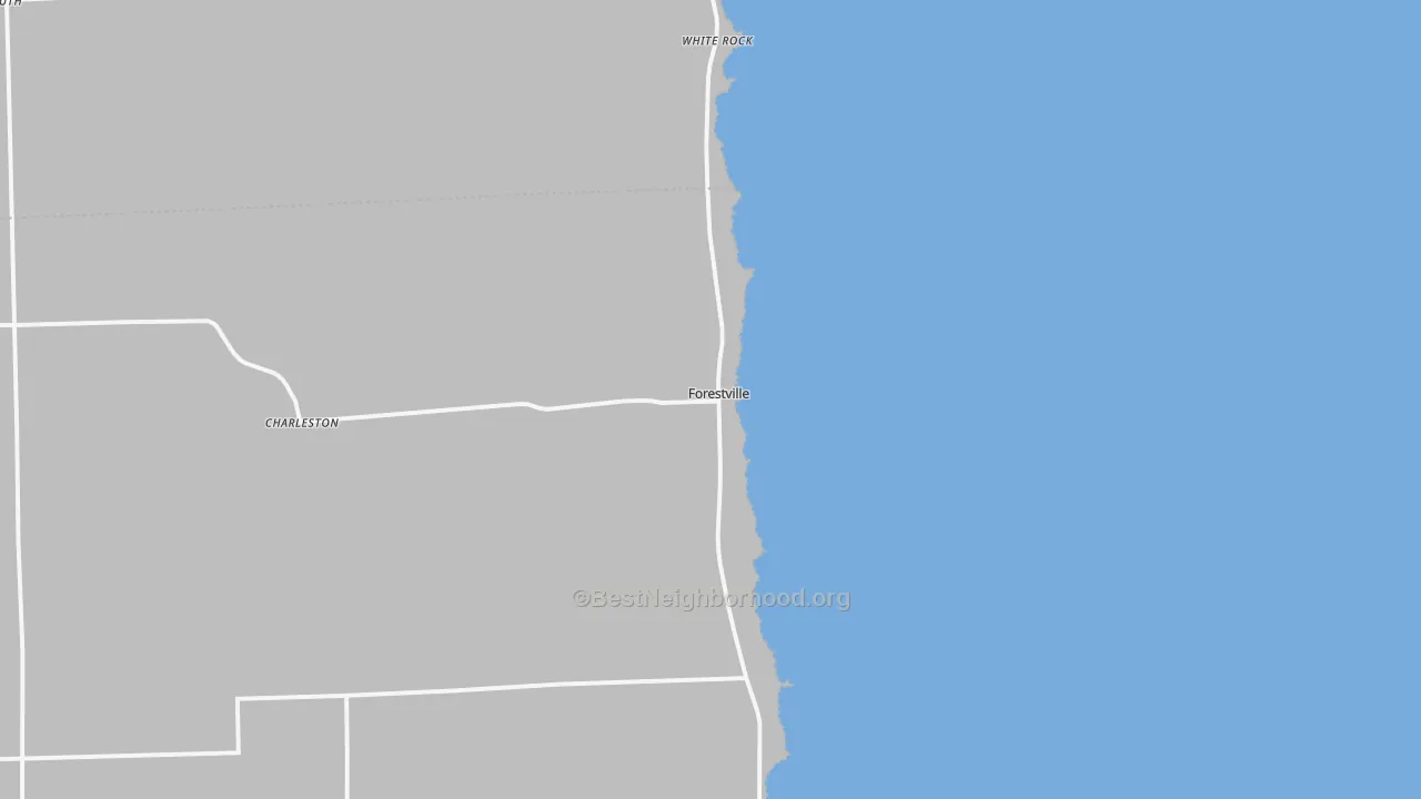 Bike Grade map of 48434, MI