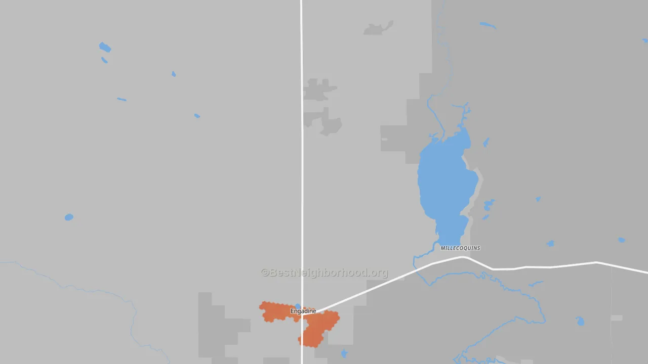 Bike Grade map of 49827, MI