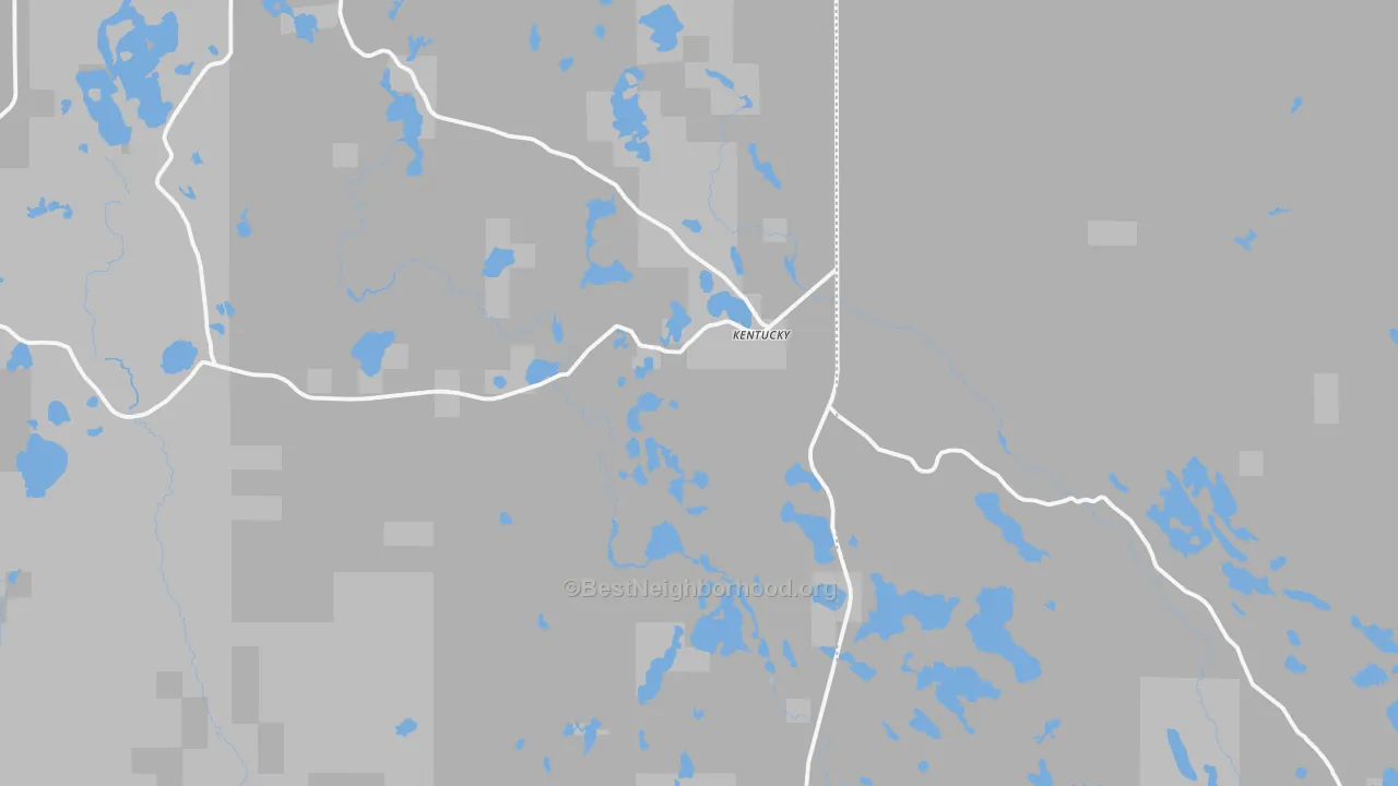 Bike Grade map of 49895, MI