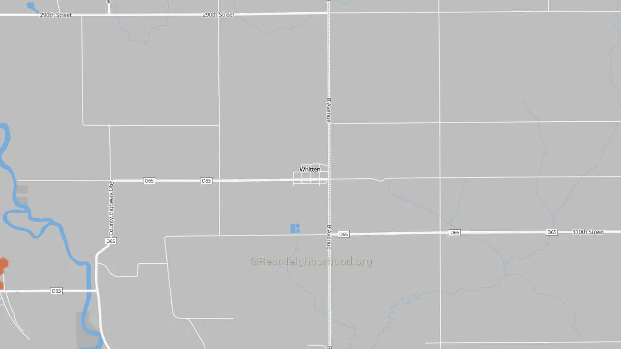 Bike Grade map of 50269, IA