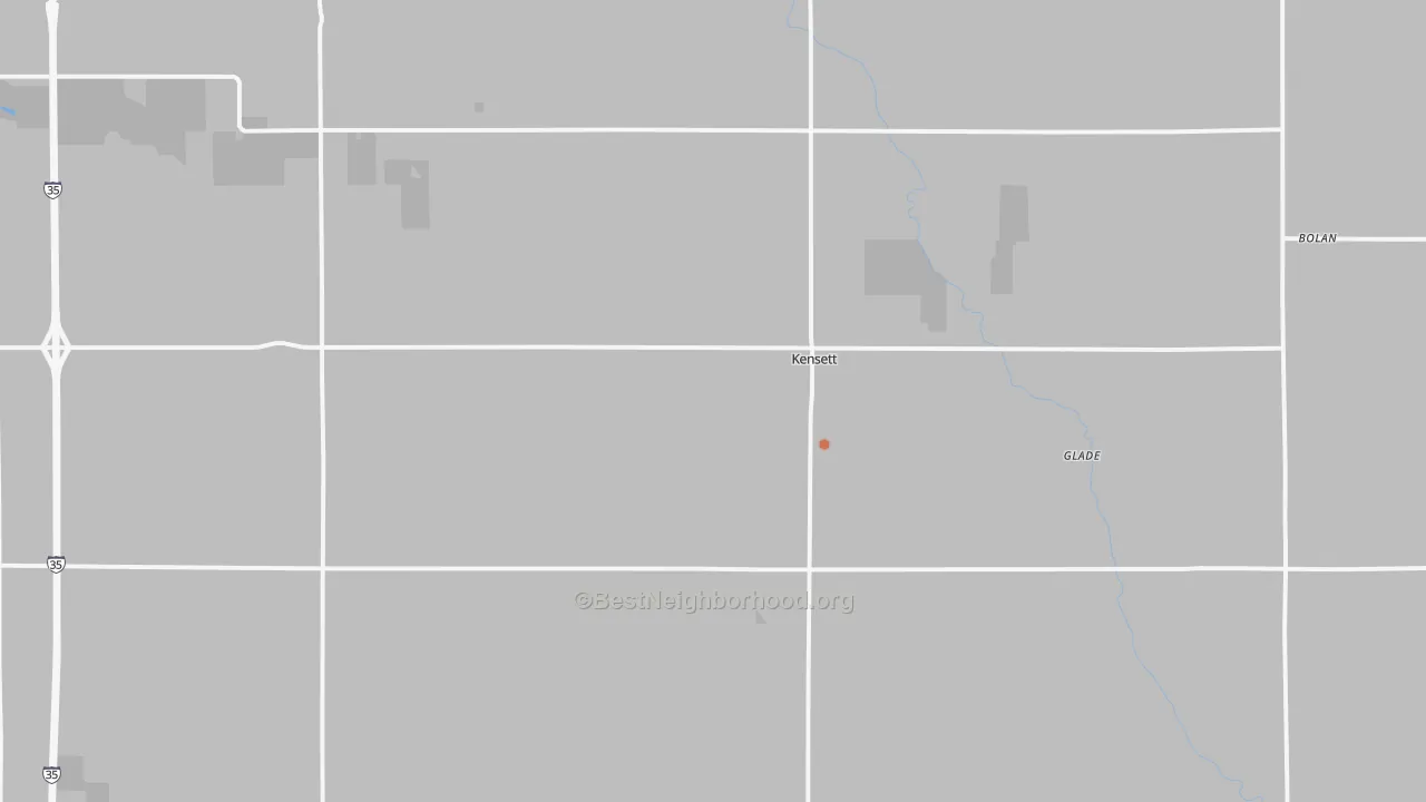 Bike Grade map of 50448, IA