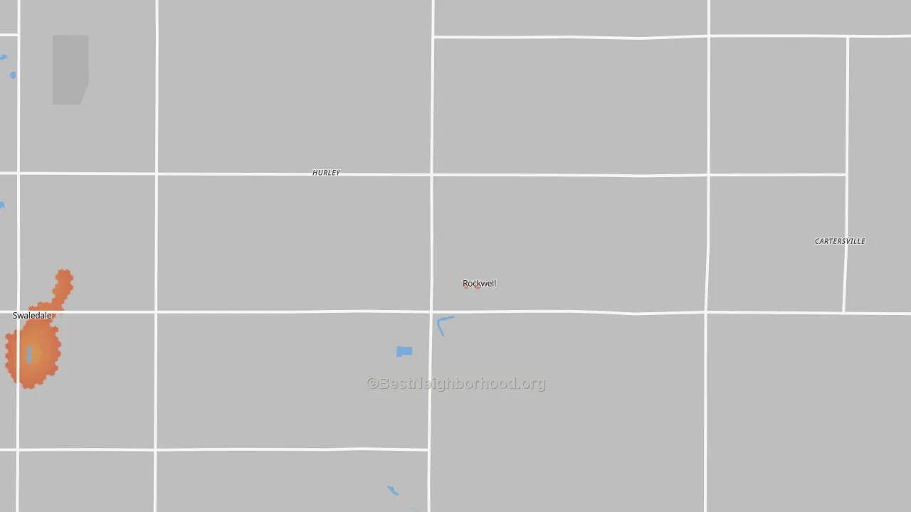 Bike Grade map of 50469, IA
