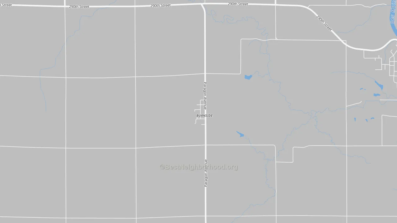 Bike Grade map of 50521, IA
