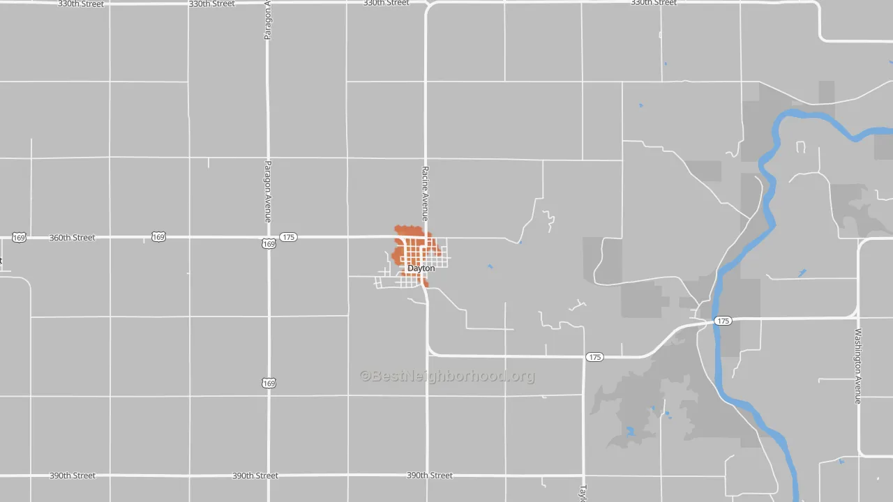 Bike Grade map of 50530, IA