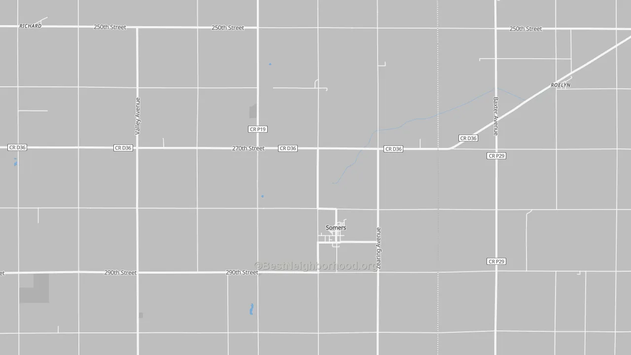 Bike Grade map of 50586, IA
