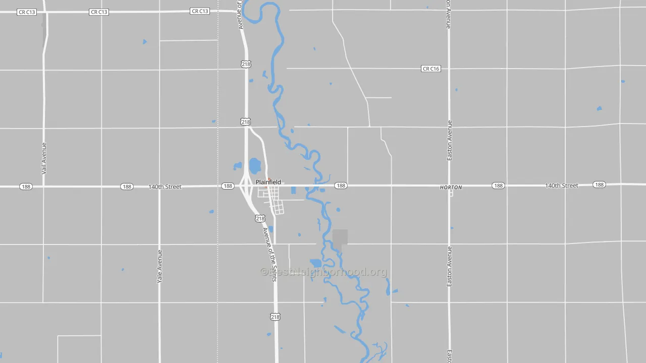 Bike Grade map of 50666, IA
