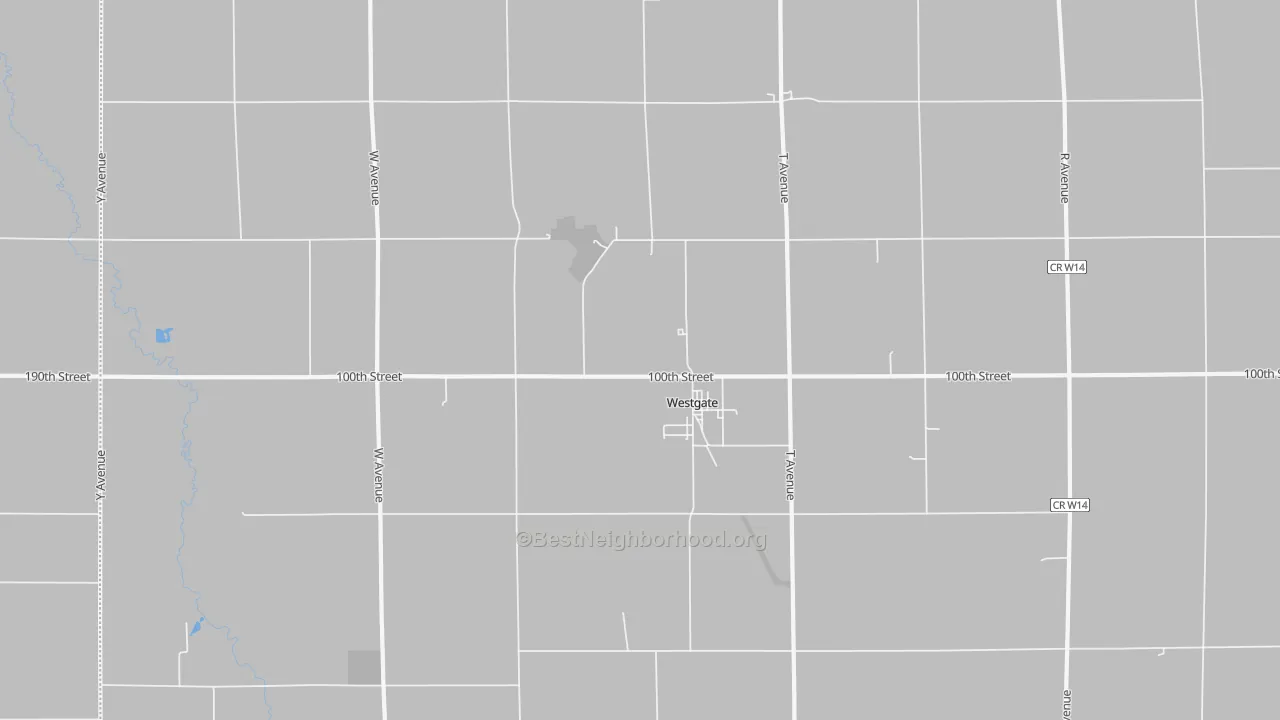 Bike Grade map of 50681, IA