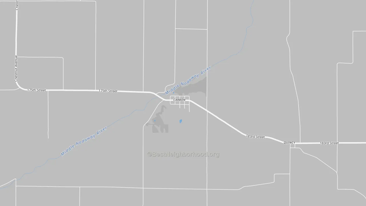 Bike Grade map of 50839, IA