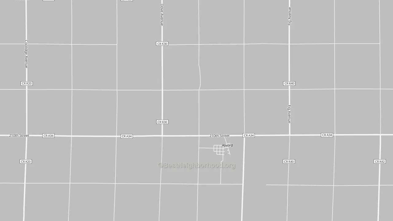 Bike Grade map of 51230, IA