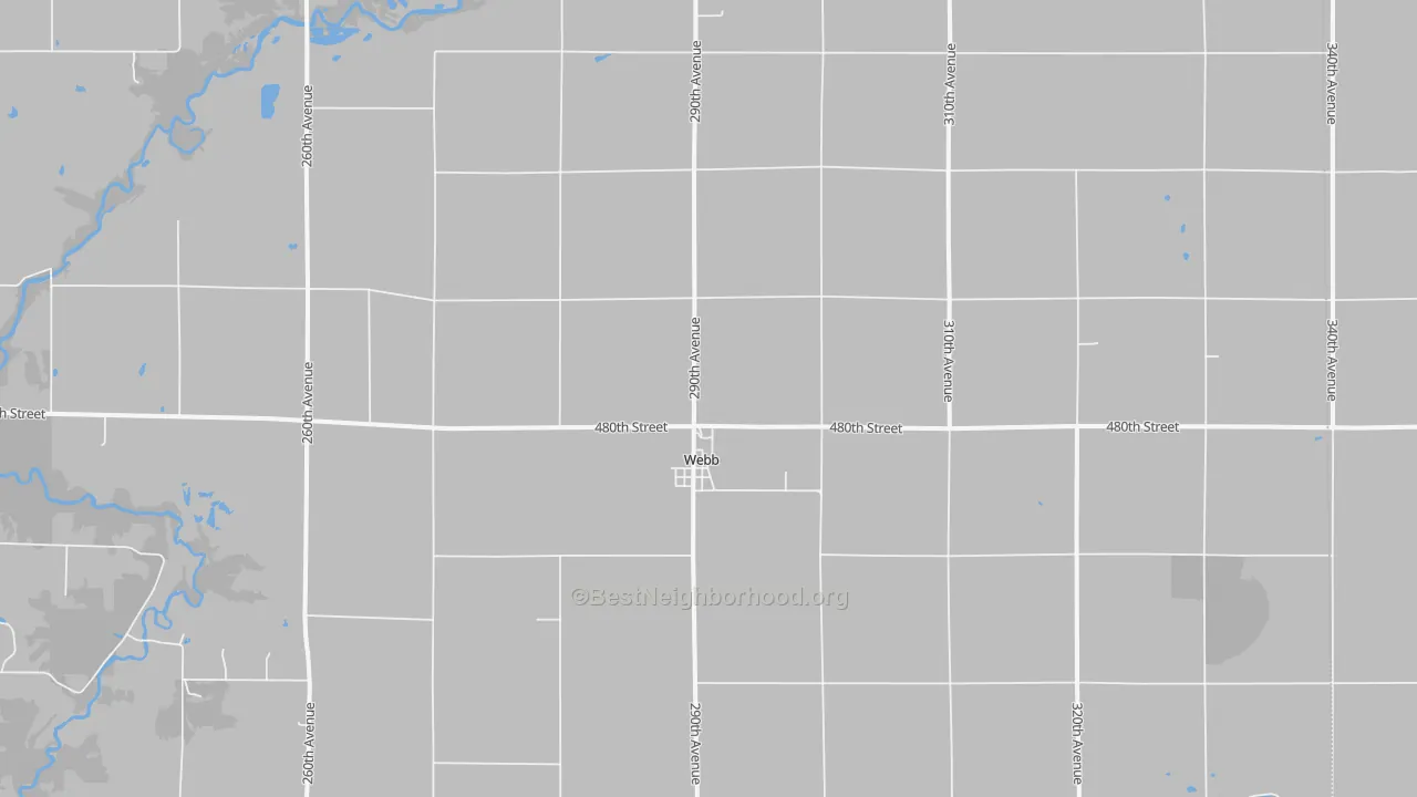 Bike Grade map of 51366, IA