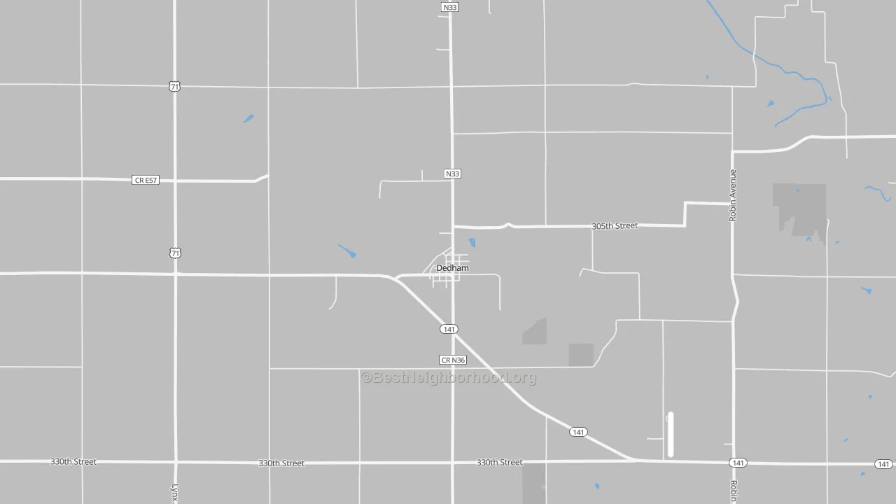 Bike Grade map of 51440, IA
