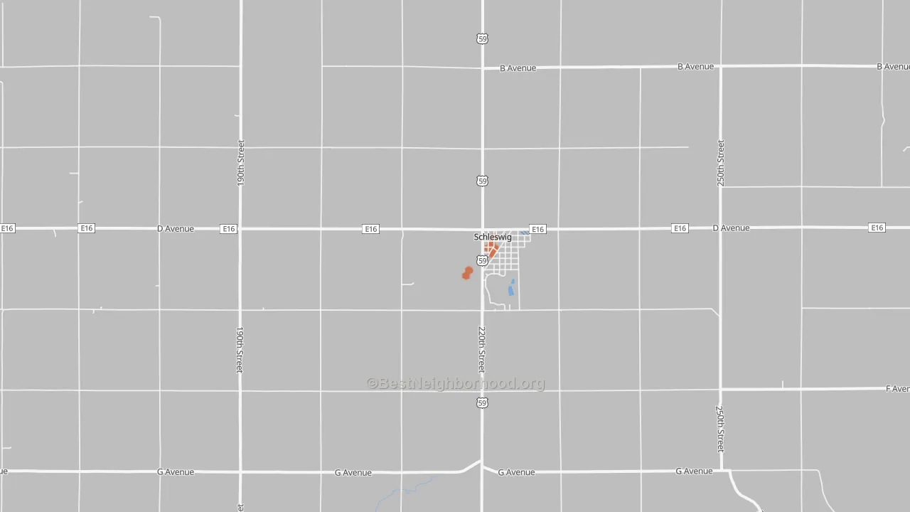 Bike Grade map of 51461, IA