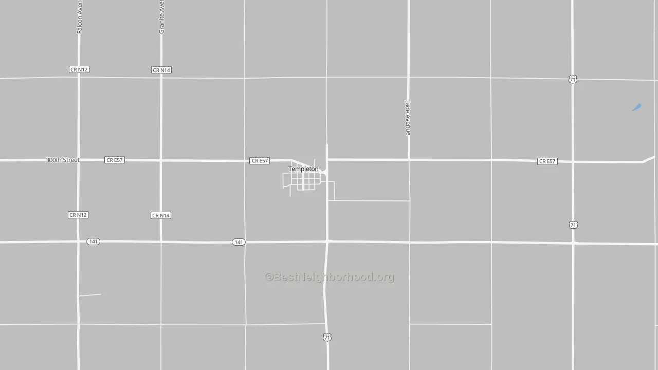 Bike Grade map of 51463, IA