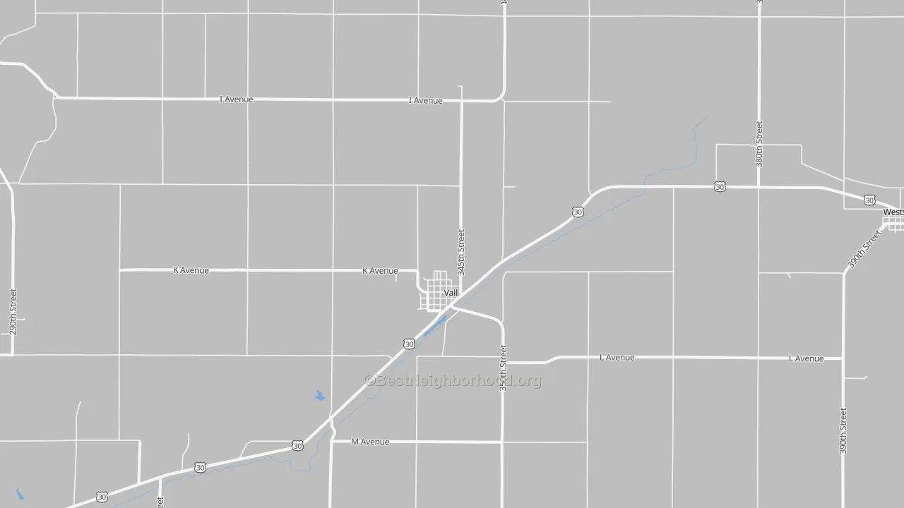 Bike Grade map of 51465, IA