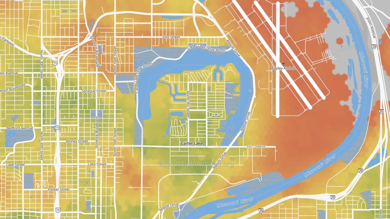 Bike Grade map of 51510, IA