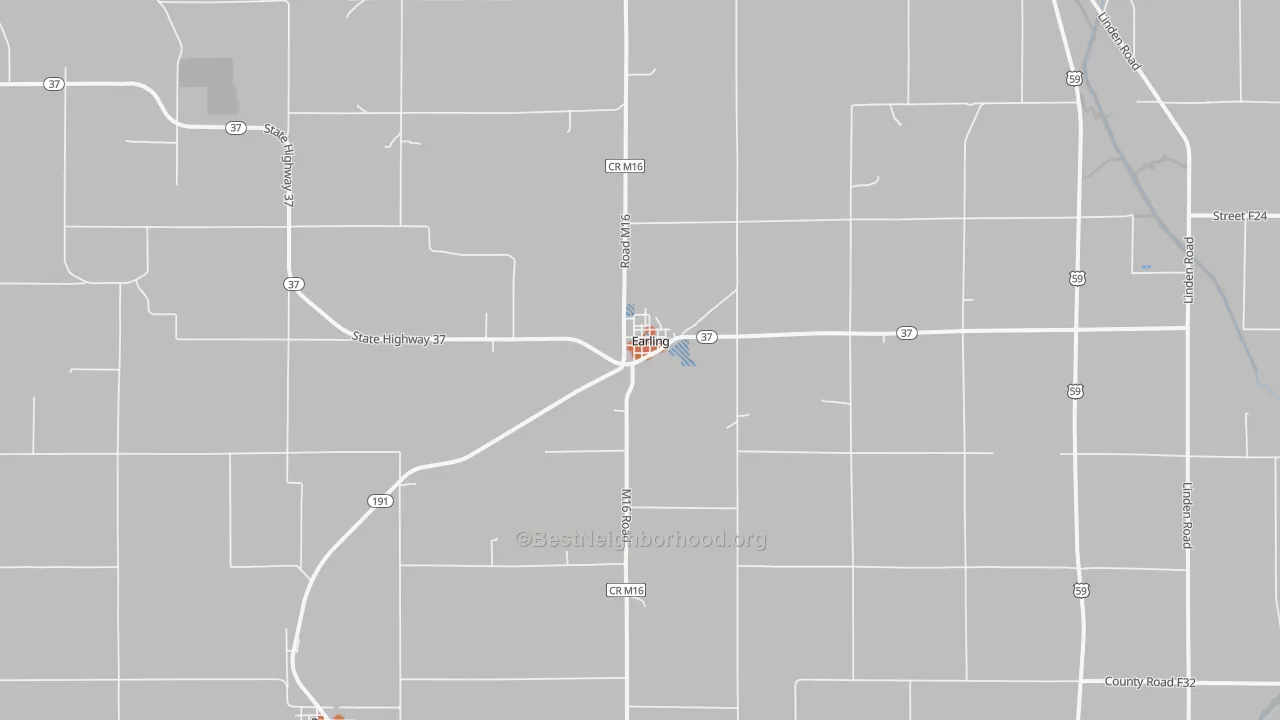 Bike Grade map of 51530, IA