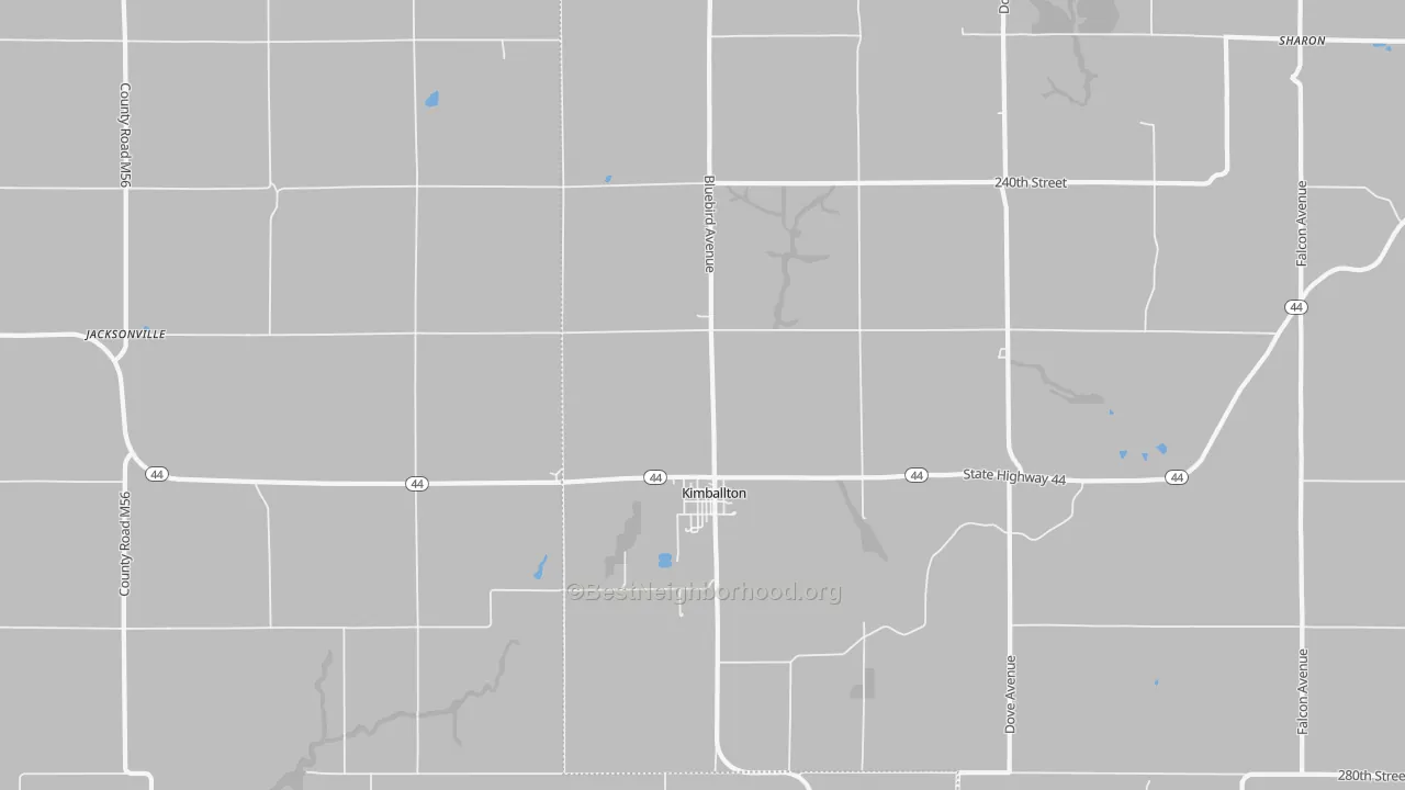 Bike Grade map of 51543, IA