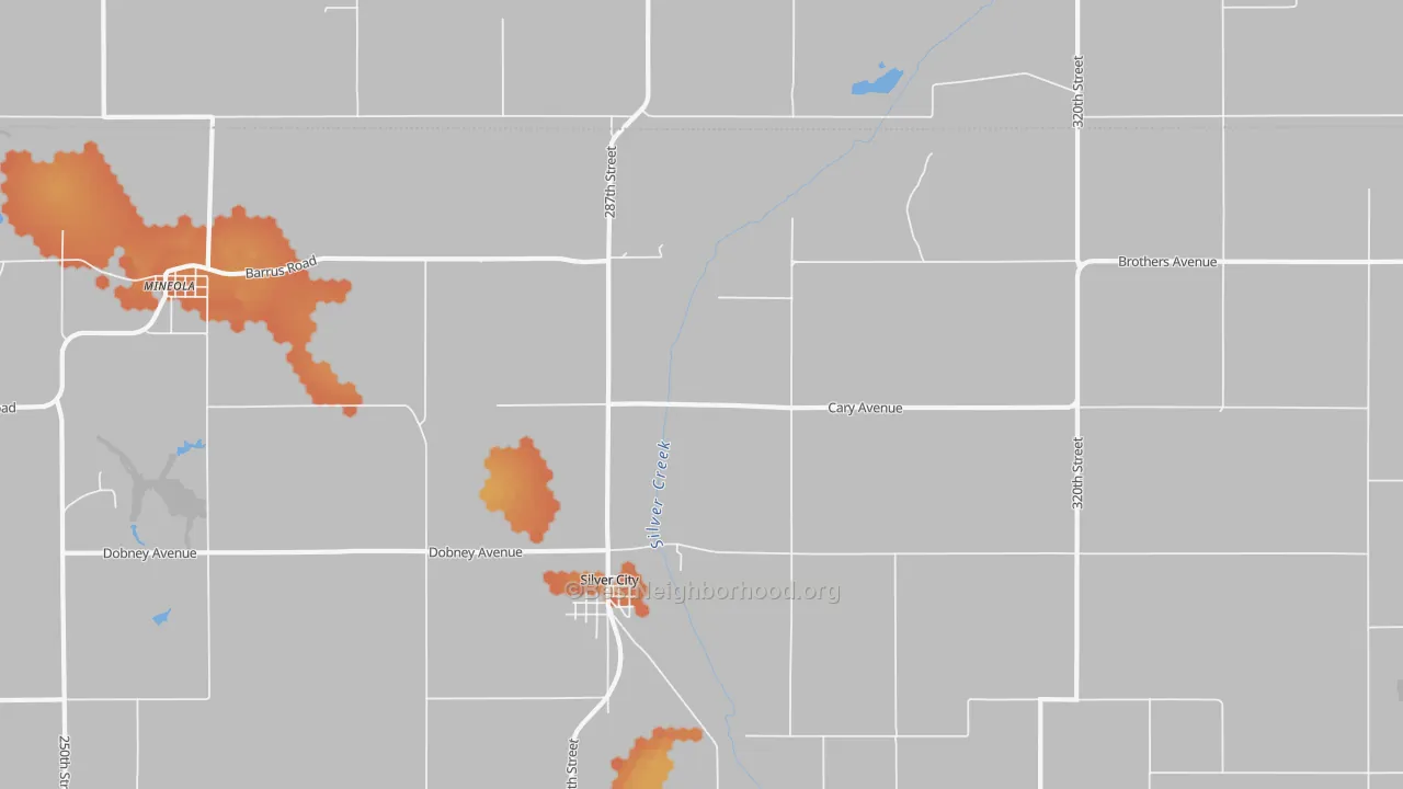 Bike Grade map of 51571, IA