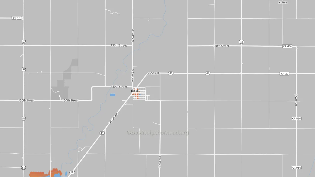 Bike Grade map of 51638, IA