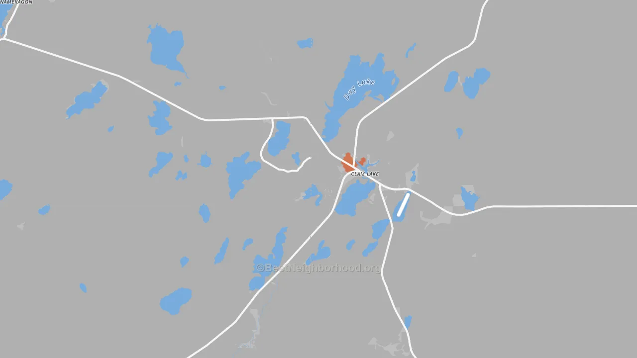 Bike Grade map of 54517, WI
