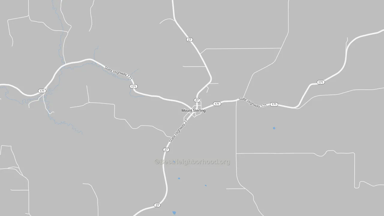 Bike Grade map of 54645, WI