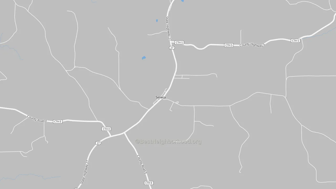 Bike Grade map of 54654, WI