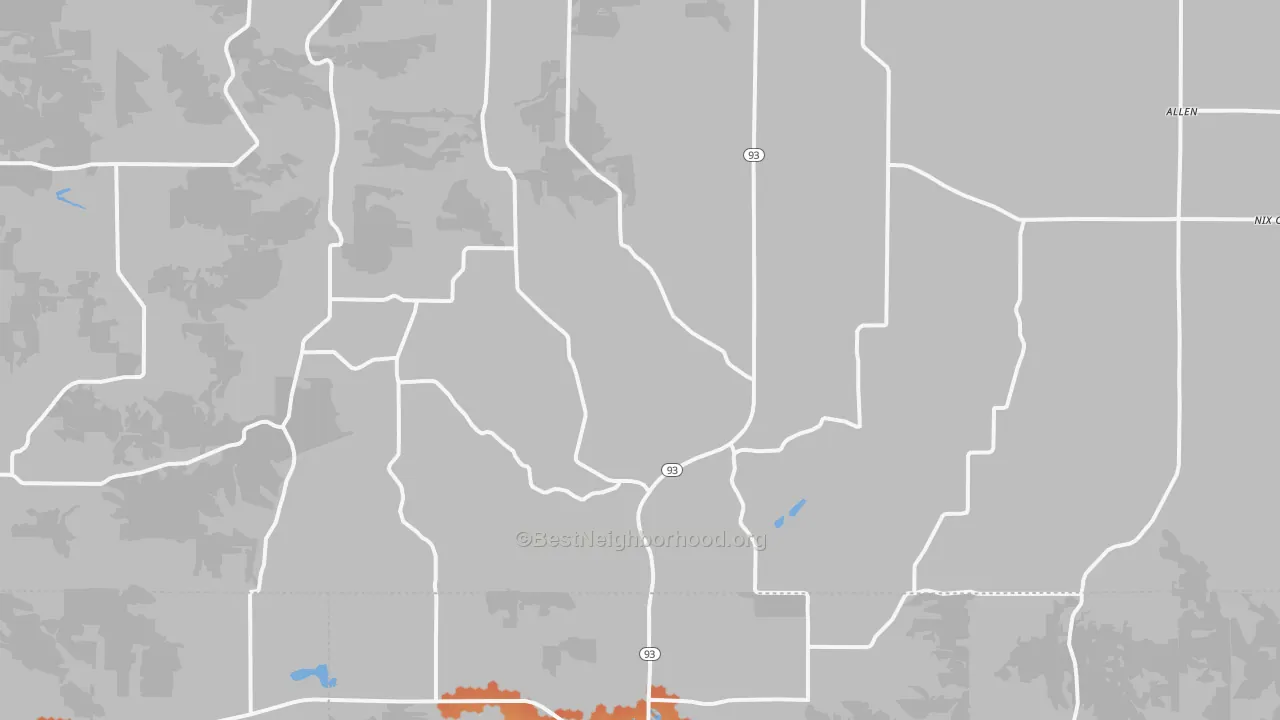 Bike Grade map of 54738, WI