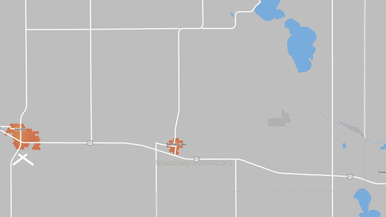 Bike Grade map of 55314, MN