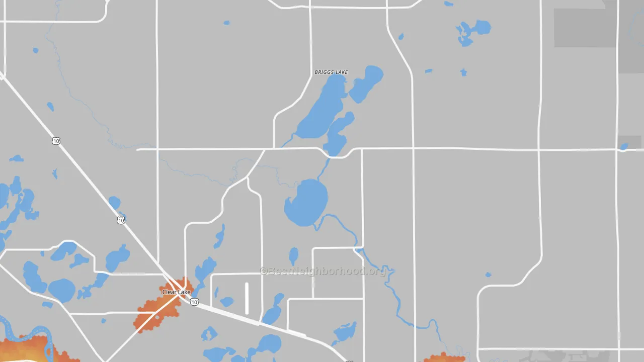 Bike Grade map of 55319, MN