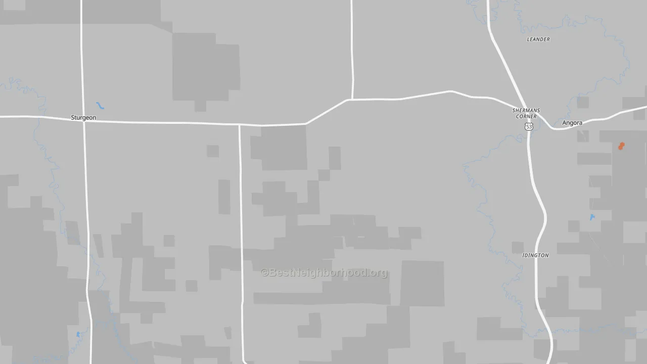 Bike Grade map of 55703, MN