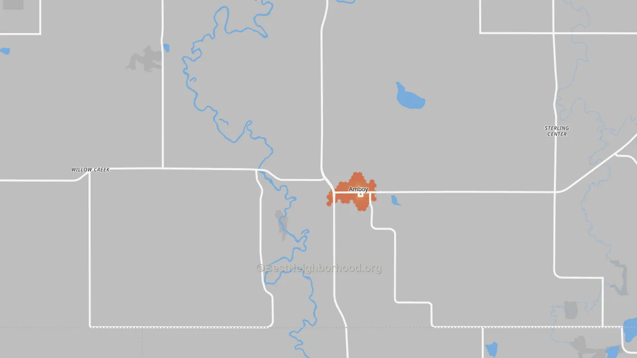 Bike Grade map of 56010, MN