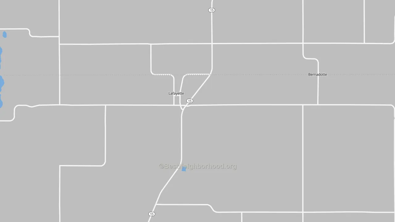 Bike Grade map of 56054, MN