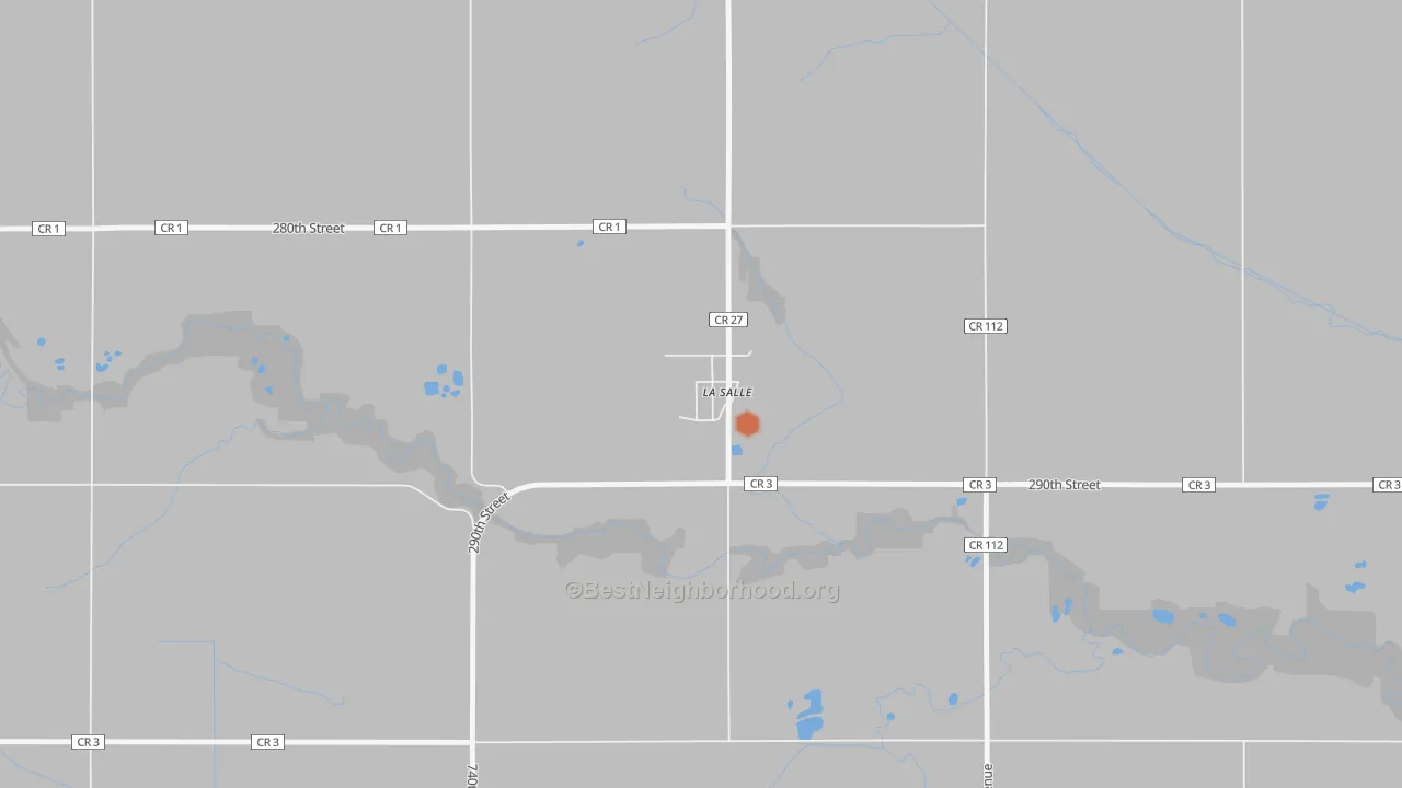 Bike Grade map of 56056, MN