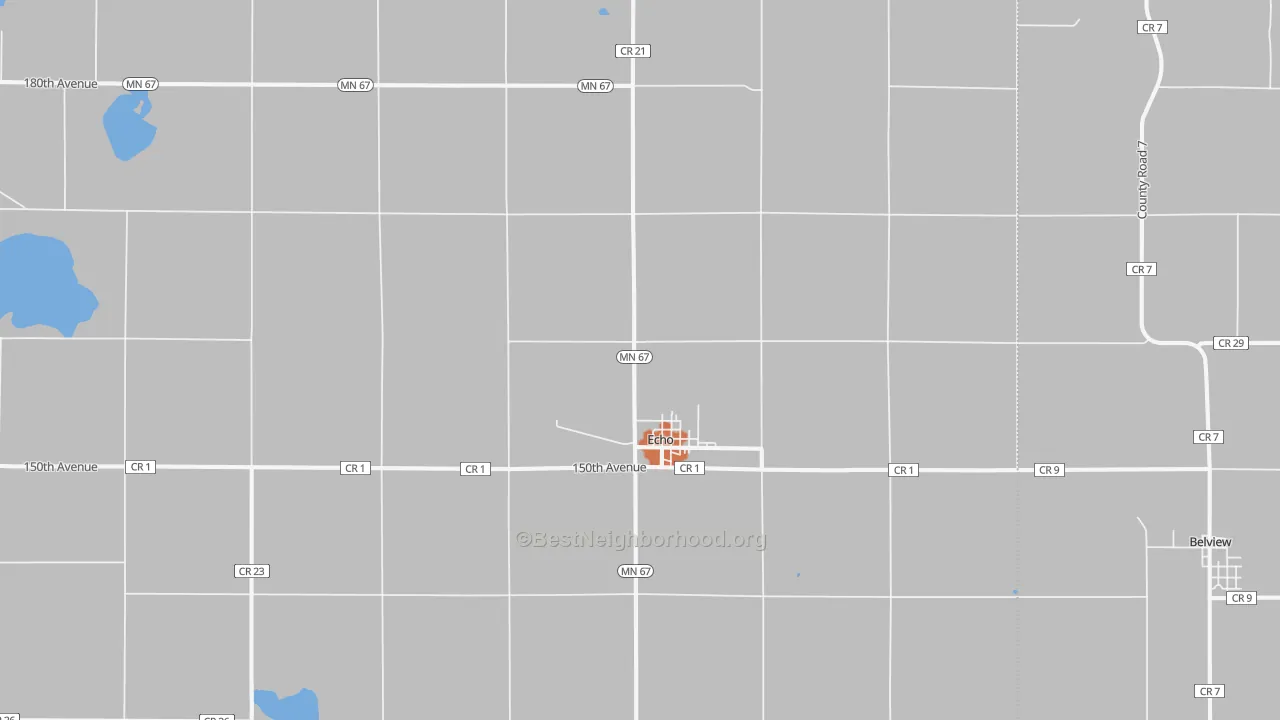 Bike Grade map of 56237, MN