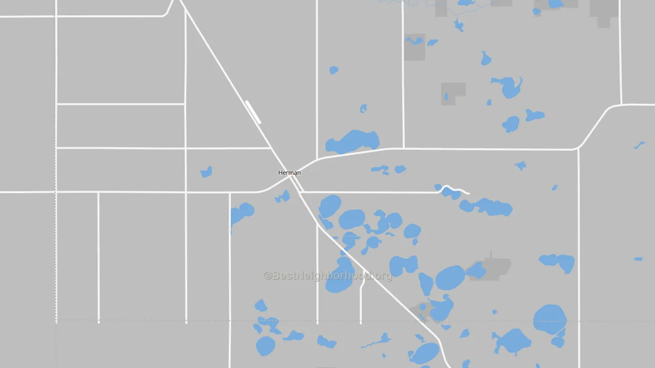 Bike Grade map of 56248, MN