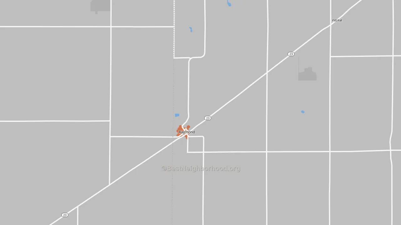 Bike Grade map of 56282, MN