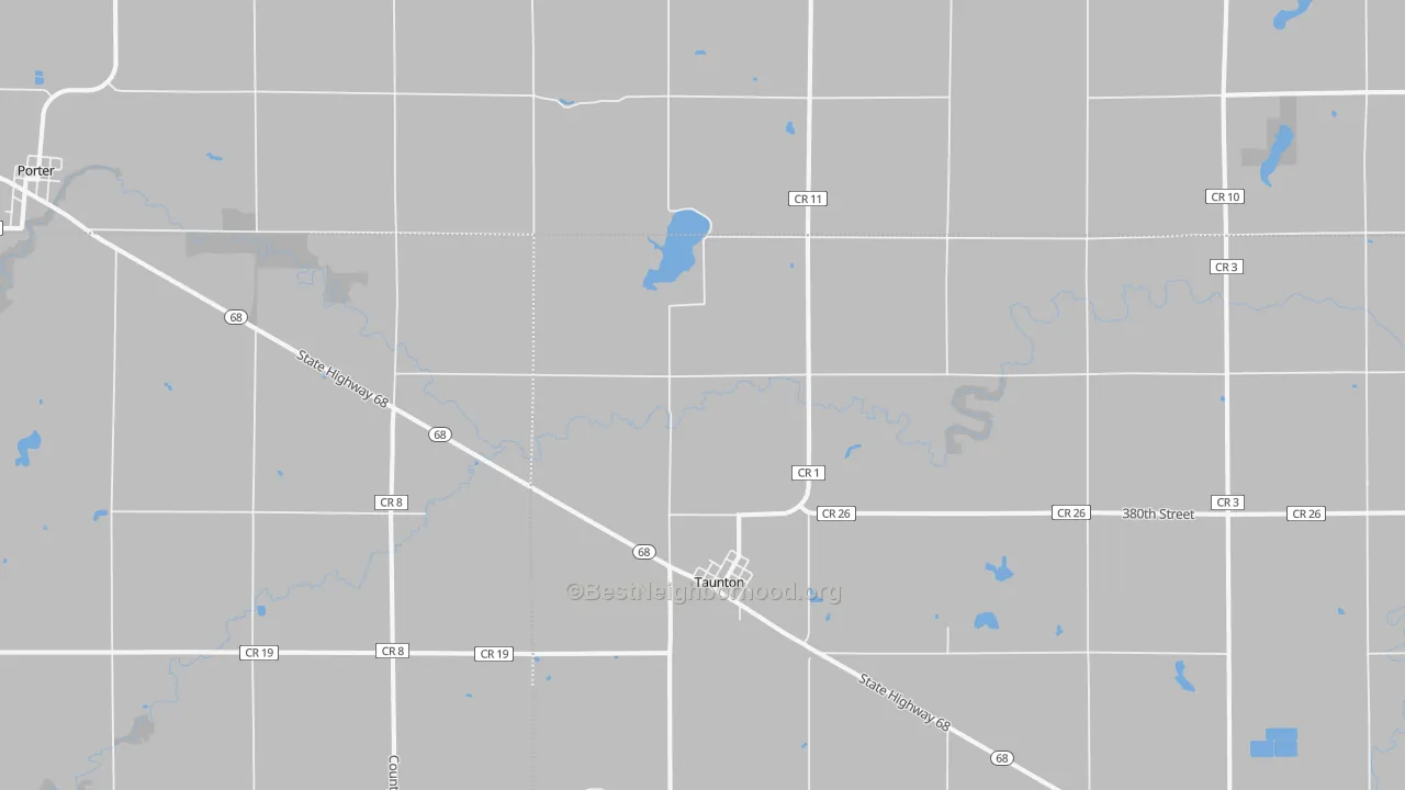 Bike Grade map of 56291, MN