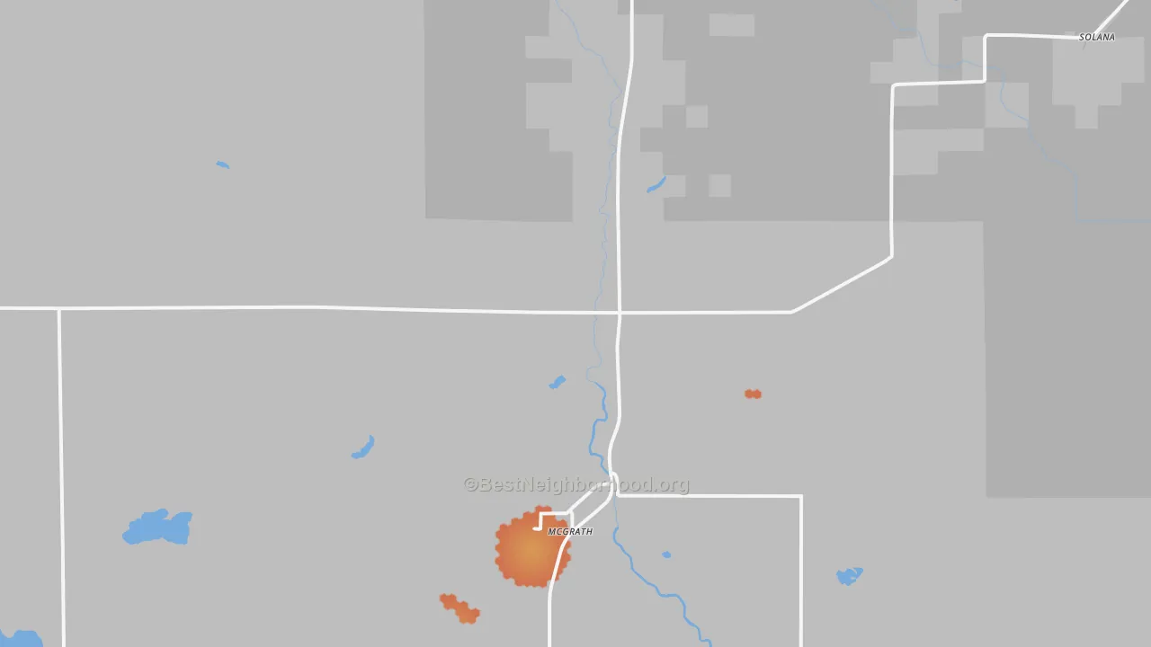 Bike Grade map of 56350, MN