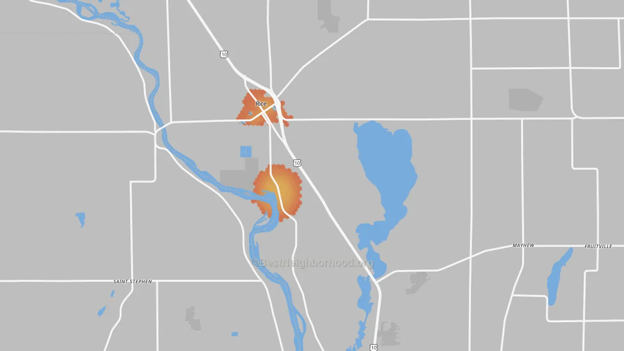 Bike Grade map of 56367, MN