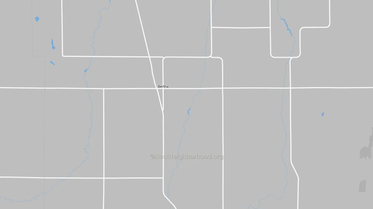 Bike Grade map of 56437, MN