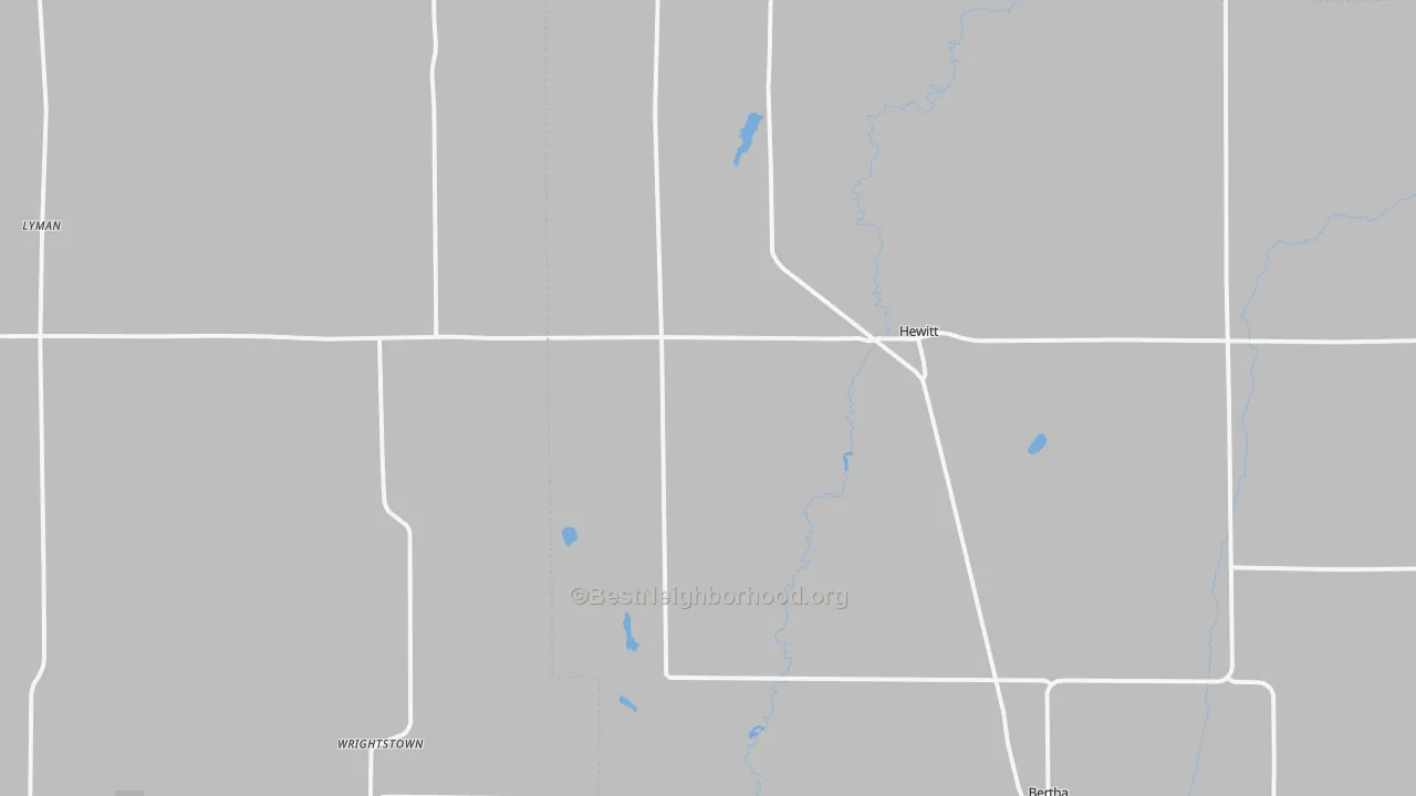 Bike Grade map of 56453, MN