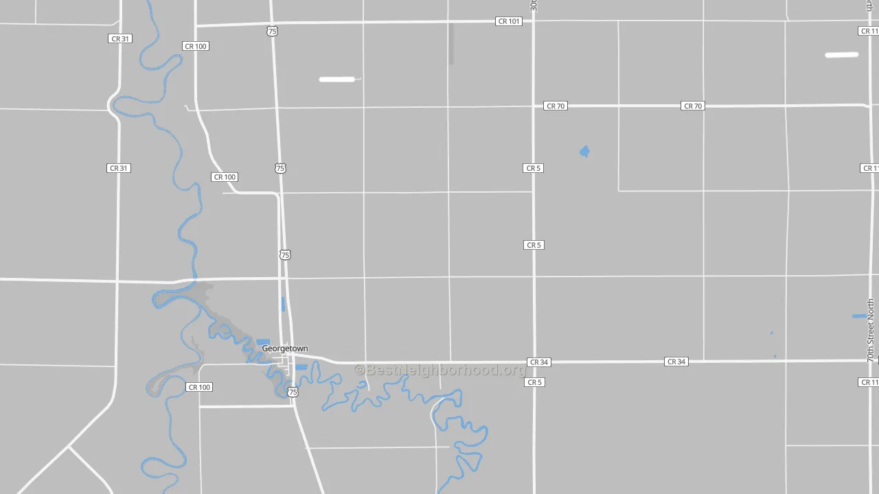Bike Grade map of 56546, MN